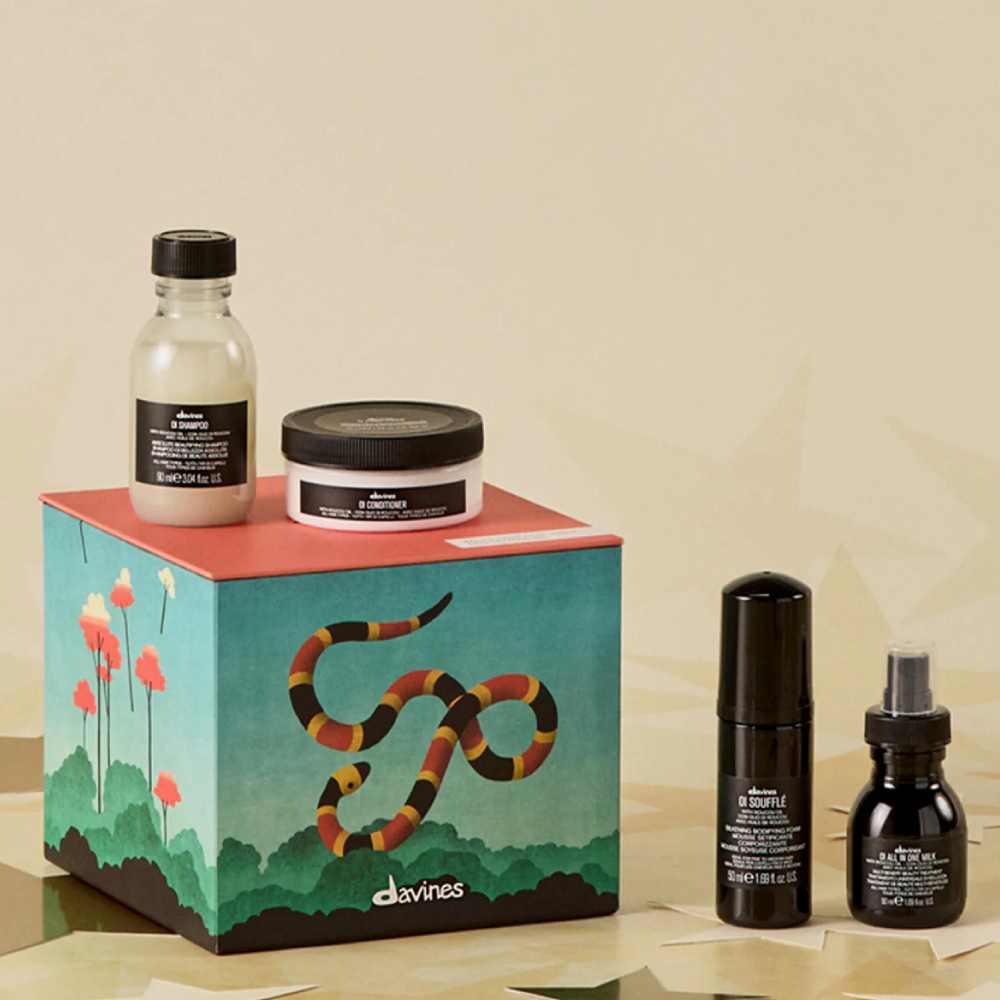 DAVINES OI Mini Discovery Box - Подарунковий набір мініатюр для абсолютної краси волосся - фото №1 DAVINES OI Mini Discovery Box - Подарунковий набір мініатюр для абсолютної краси волосся - фото №1